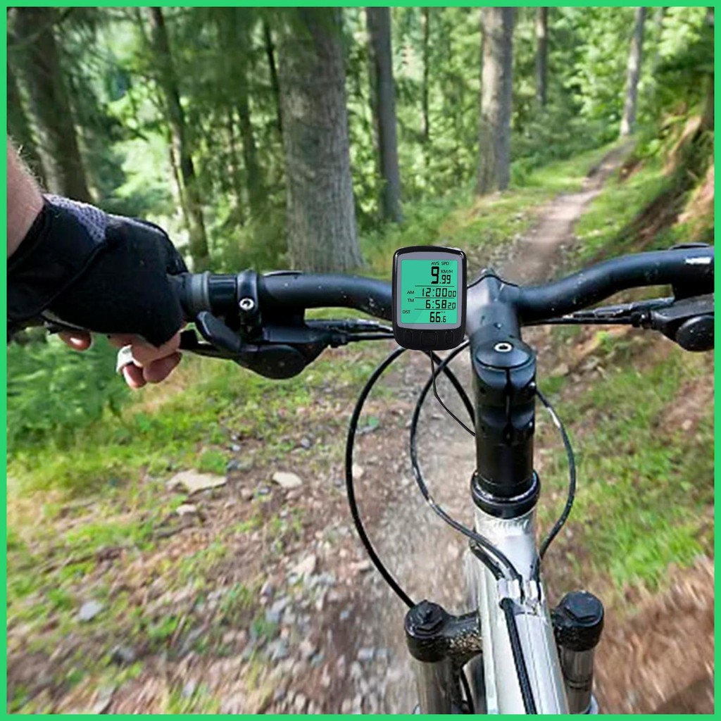 Bicycles Speedometer and Odometer Wired Bicycles Odometer with LCD ...