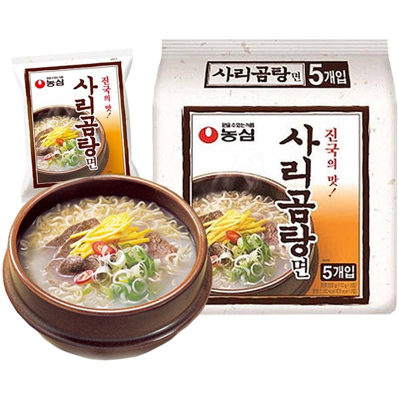 Korea Imported Instant Food Nongshim Spicy Beef Beef Bone Noodle Soup