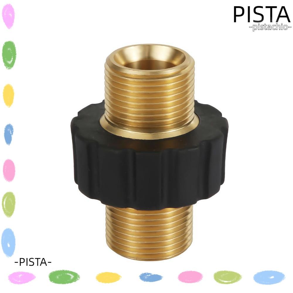 PISTA Pressure Washer Hose Connector, Quick Disconnect m22 Metric