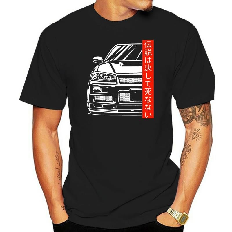 Automotive Jdm Legend Tuning Car T-Shirt 34 Japan Superior Quality Tee ...