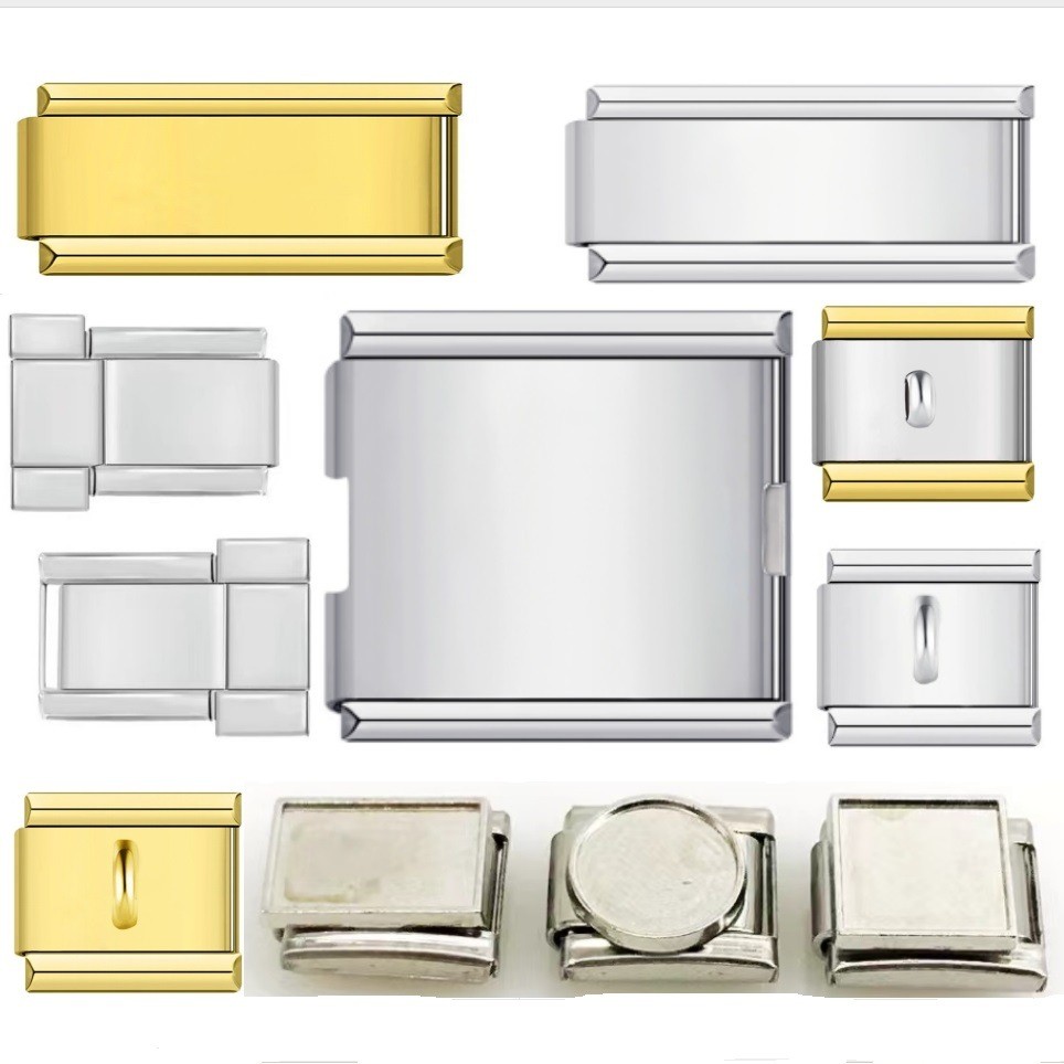 Photo Multifunctional Italian Module Bracelet, Square Elastic Splicing ...
