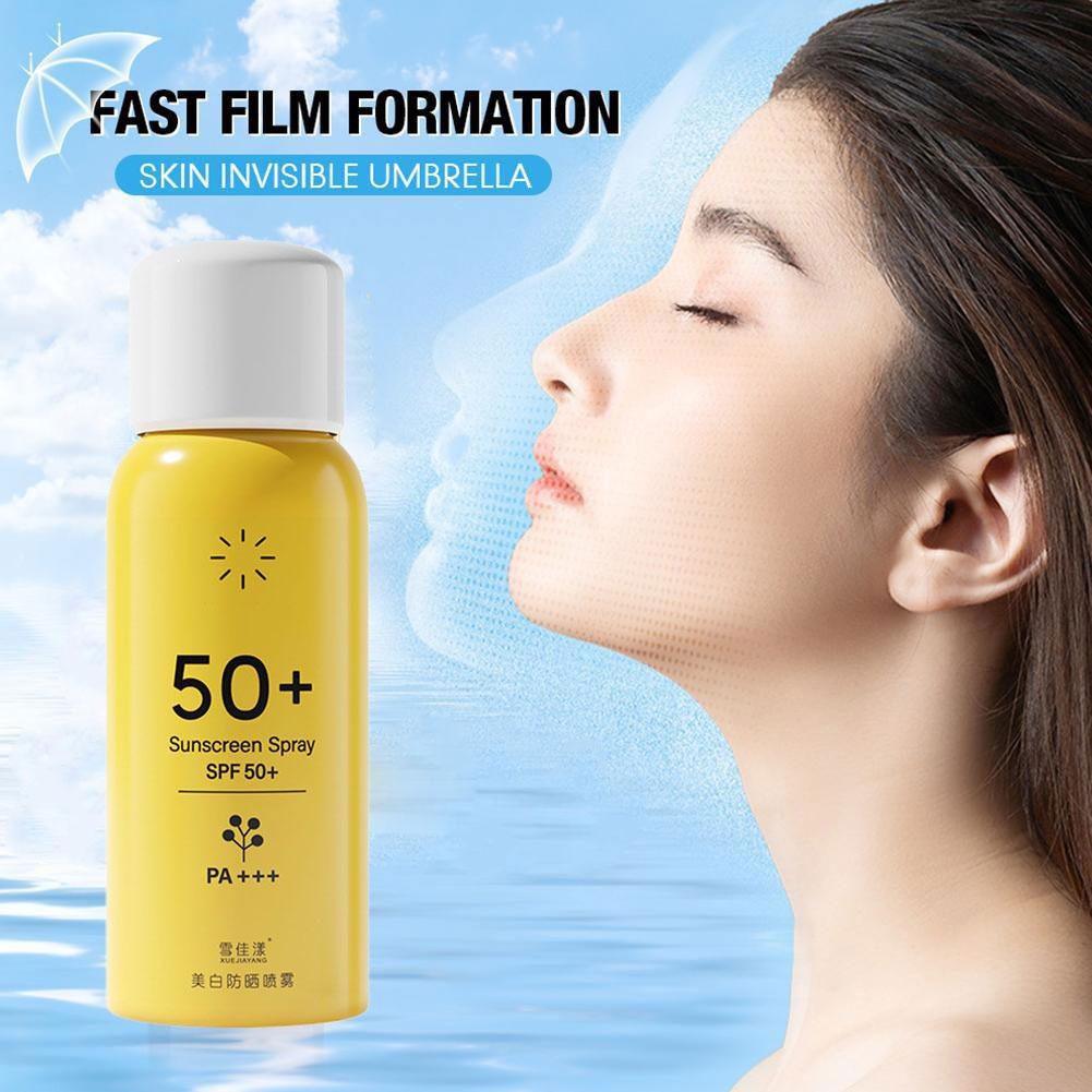 High Power Sunscreen Spray Light And Thin Can Isolate The Keep Greasy ...