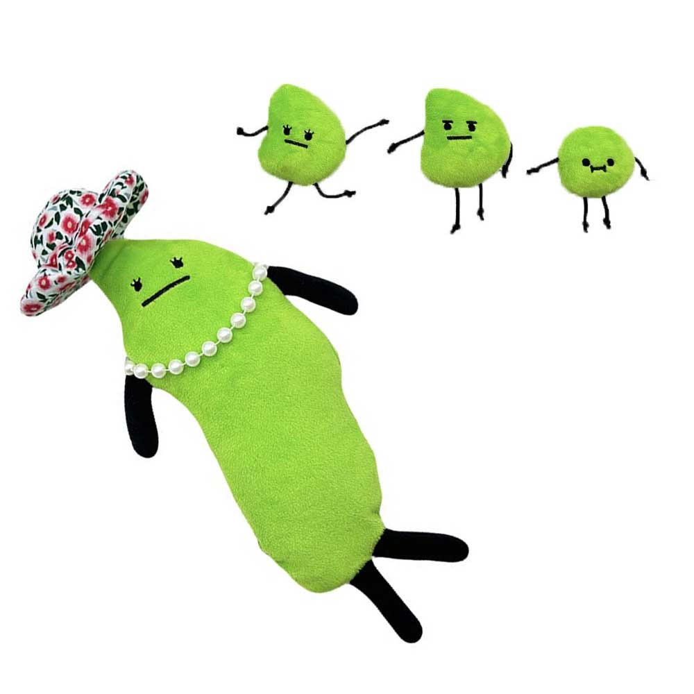 Secret Staycation Edamame Family Plush - 31cm | Cuotas Sin Interés