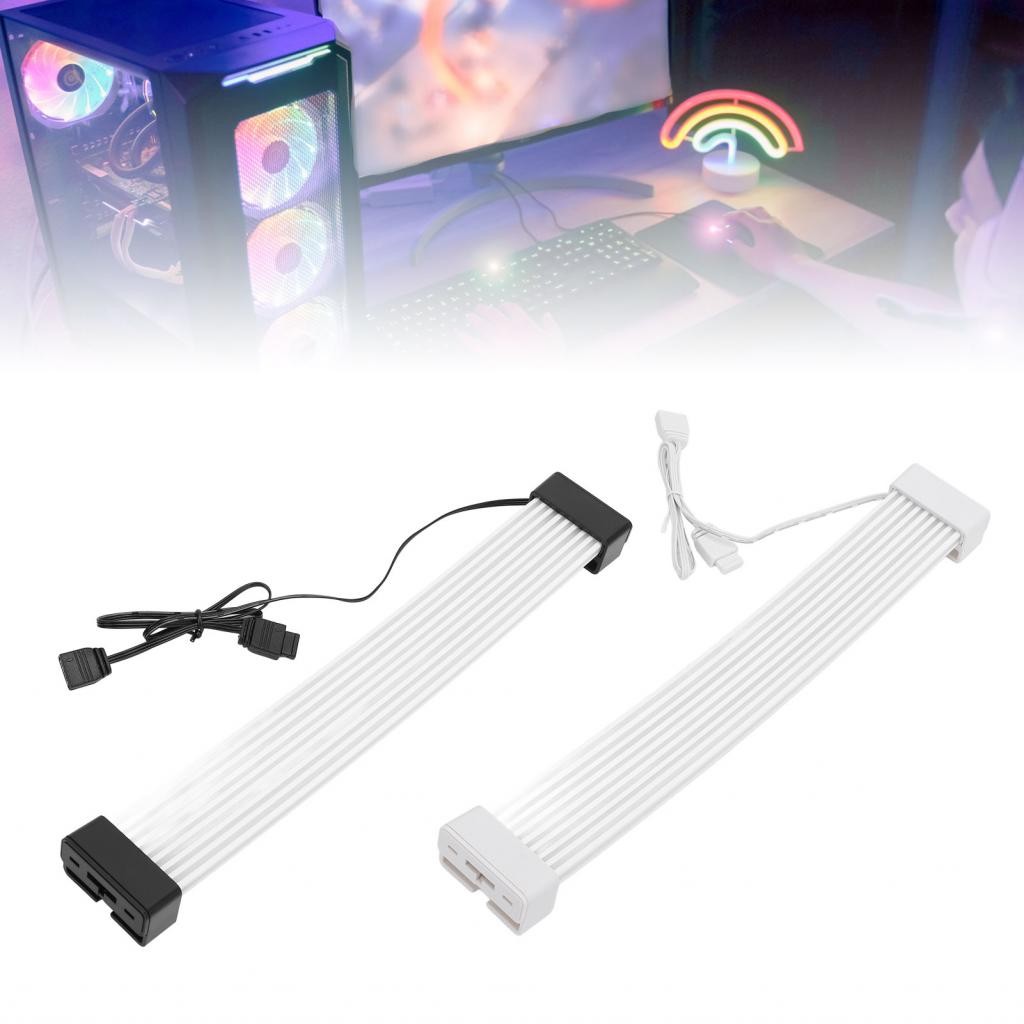 Eleganthome Motherboard Graphics Card Cable Stable Current 5V ARGB ...