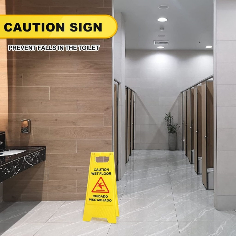 （COD）safety warning No parking signs Caution Wet Warning Sign Caution ...