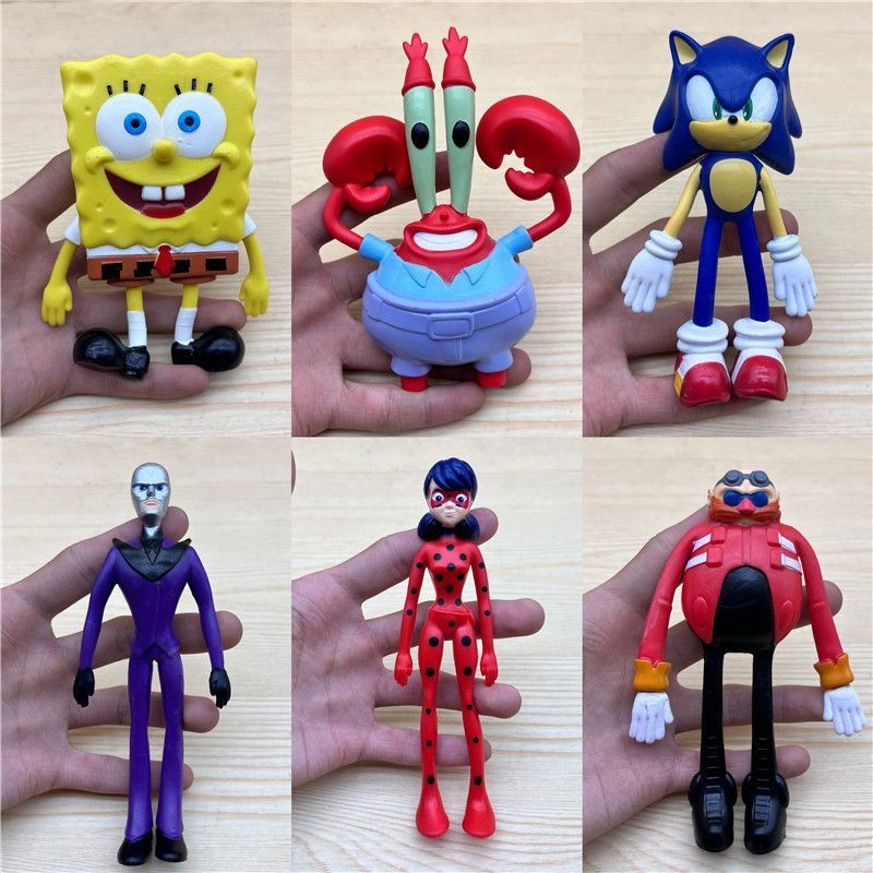 Genuine Bulk Wire Doll Model Action Doll SpongeBob Supersonic Sony ...