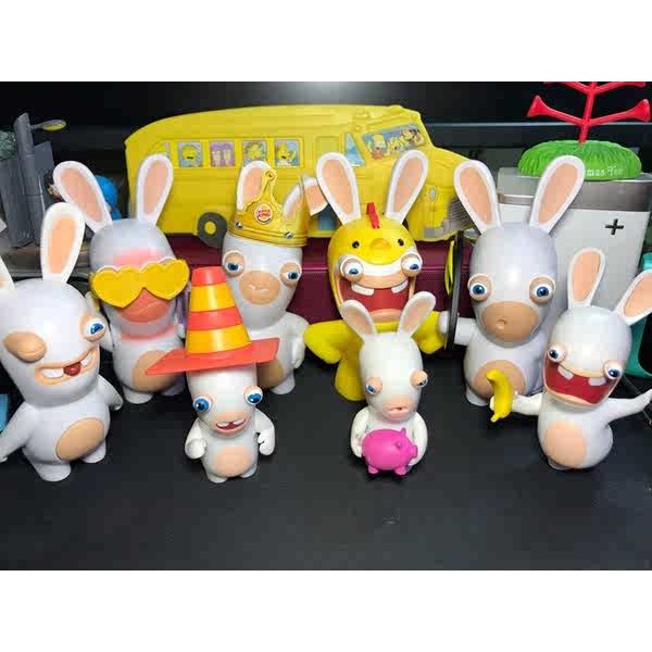 cool toys taba squishy toy McDonald's Burger King Rabbids Invasion ...