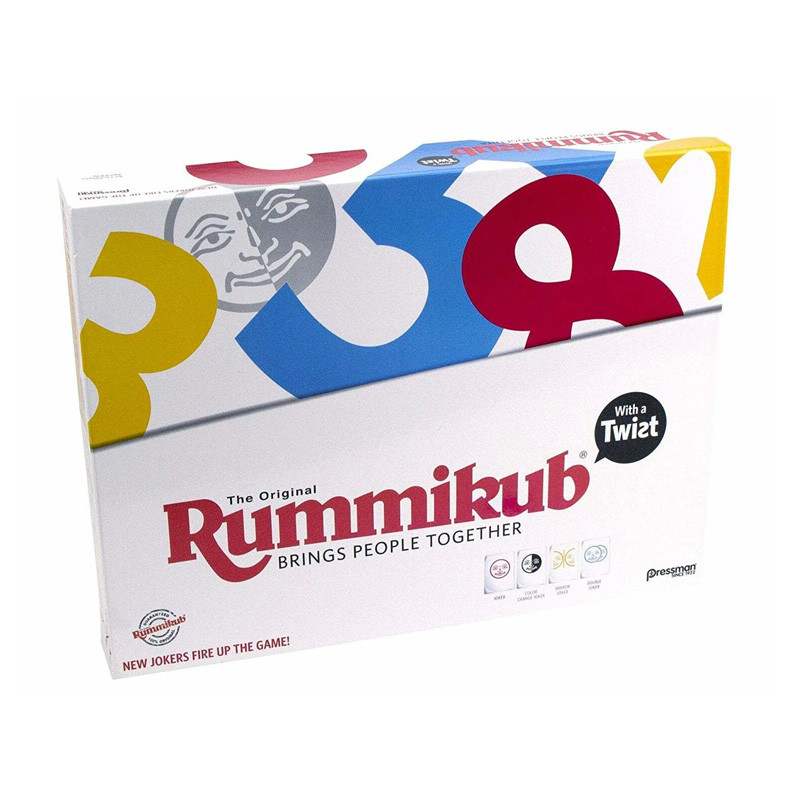 Board The Original Rummikub With A Twist Family Game New Packaging ...