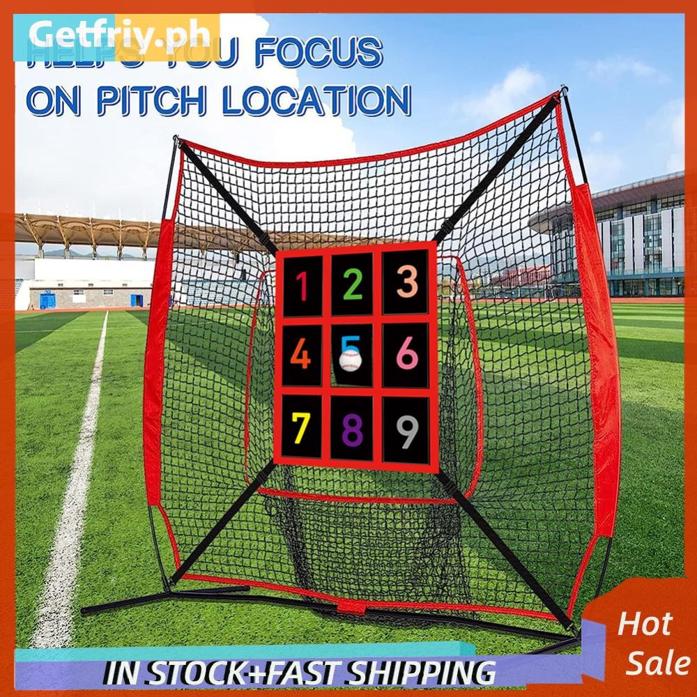 Baseball Softball Practice Net with Bonus Strike Zone Target for ...