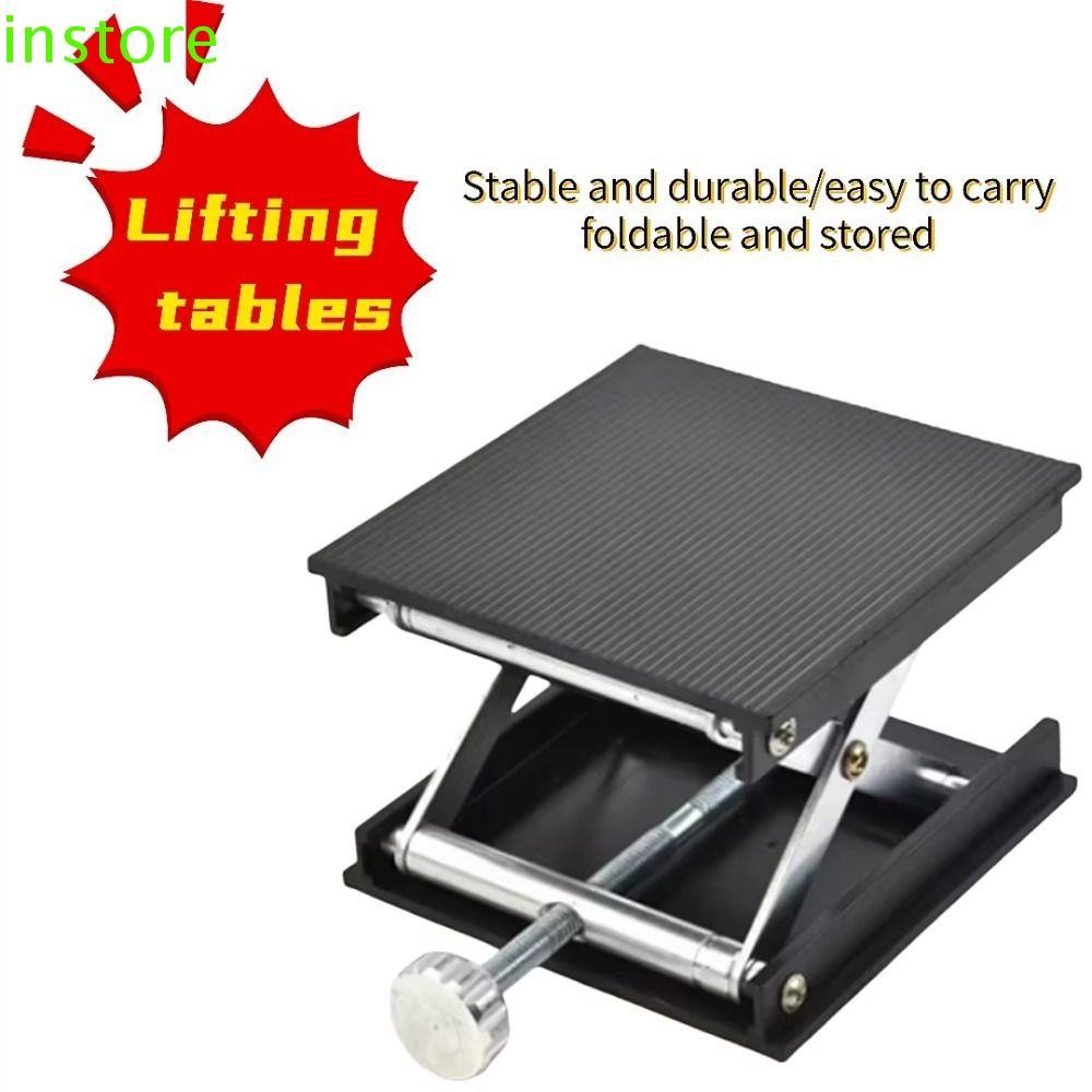 INSTORE Lift Table, Aluminium Alloy Platform Manual Lifting Stand ...