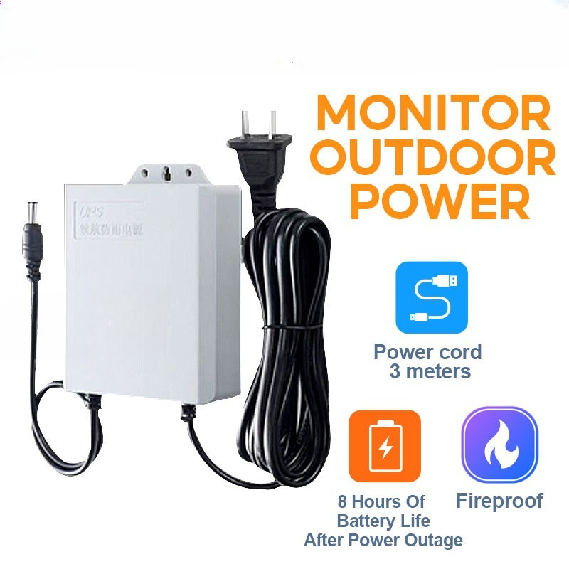 12V 1.5A Uninterruptible Power Supply Mini UPS Battery Backup for WiFi ...