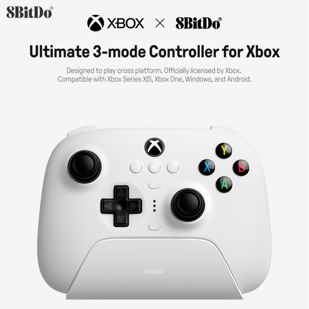 8BitDo Ultimate 3mode Gaming Controller for Xbox Hall Effect Joysticks