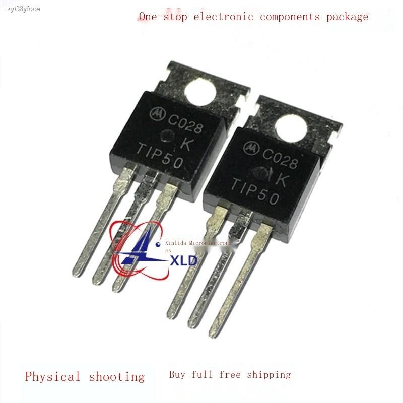 New original TIP50 TO-220 1A 400V NPN power transistor triode | Shopee ...