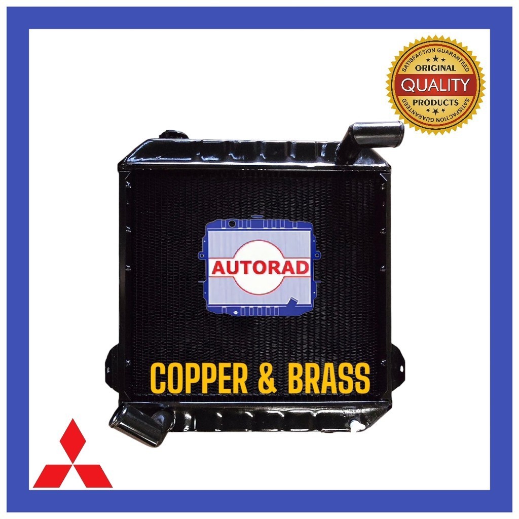Radiator Mitsubishi 4DR5 - 4 or 5 Rows (AUTORAD) | Shopee Philippines