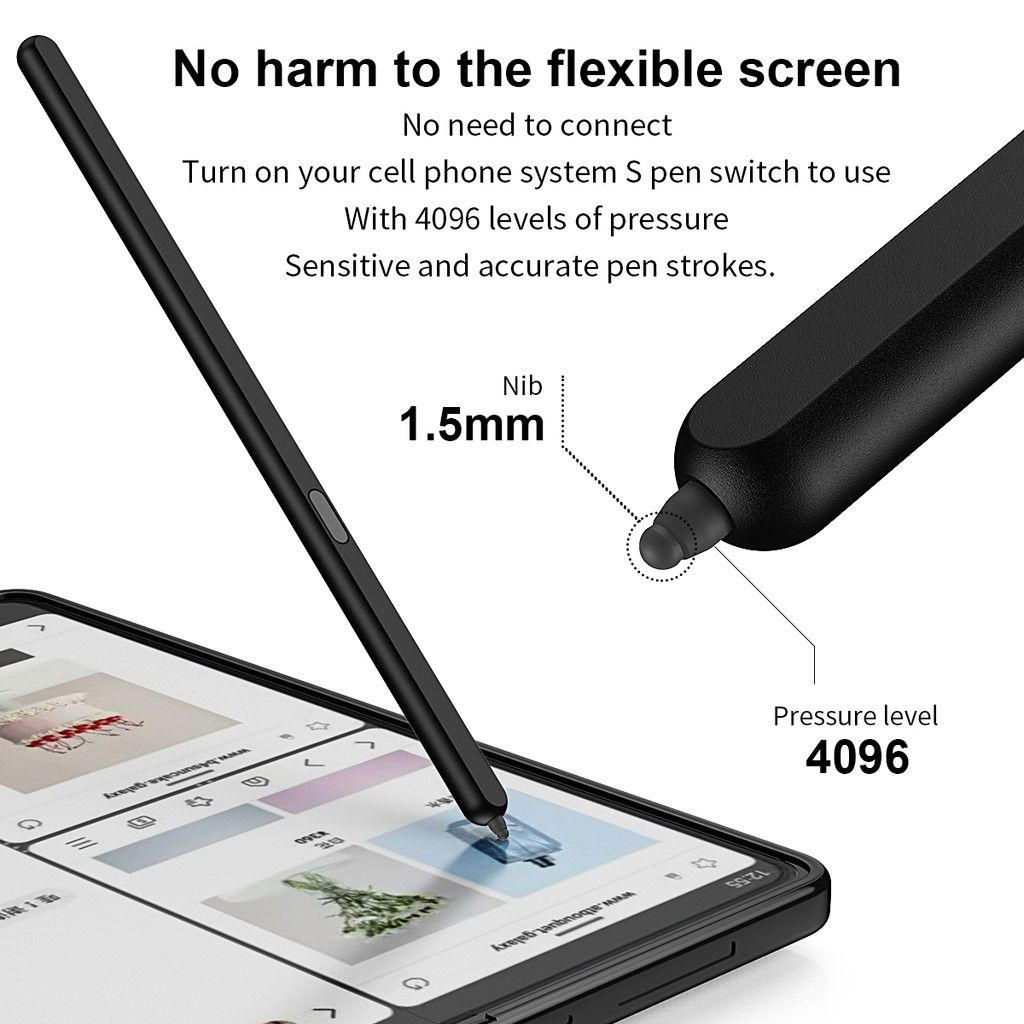 Folding Screen Mobile Phone Stylus S Pen For Samsung Z Fold 6 5 4 3