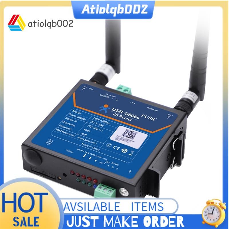 Industrial 4G LTE Router USR-G806S IoT Device Serial Port RS485 LAN to ...