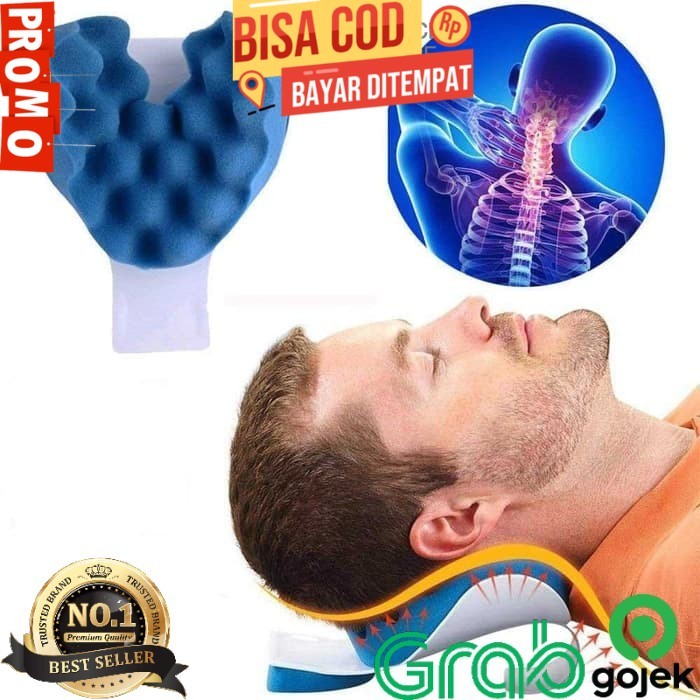 Orthopedic Therapy Pillow for Neck, Tired, Neck Bone Pain, Head, Back