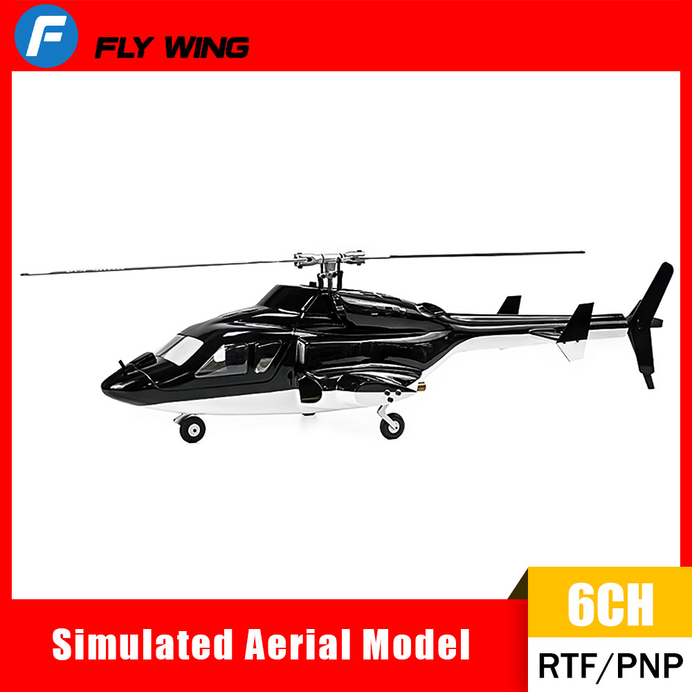 FLY WING Airwolf Scale RC Helicopter 6CH Smart GPS Remote Control ...