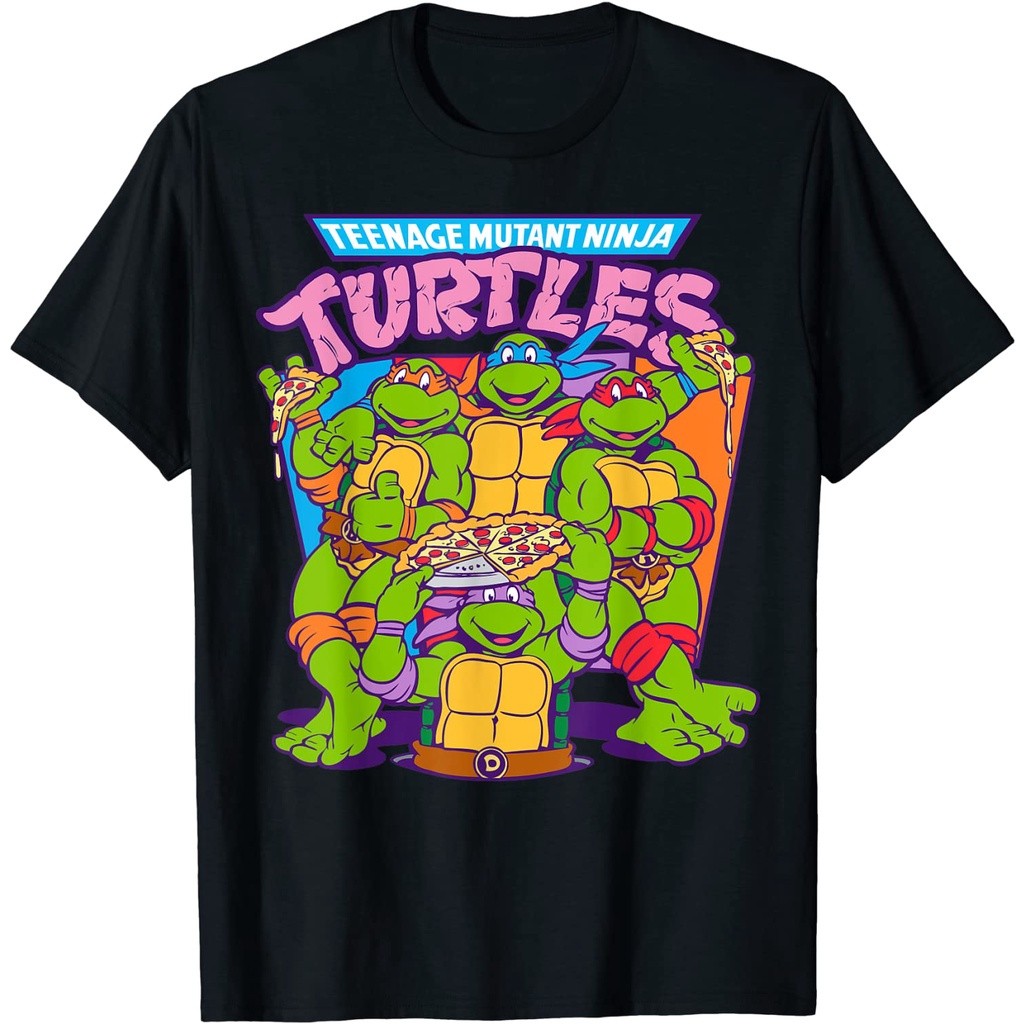 ForYou®Teenage Mutant Ninja Turtles Pizza & Smiles TShirt man for tee