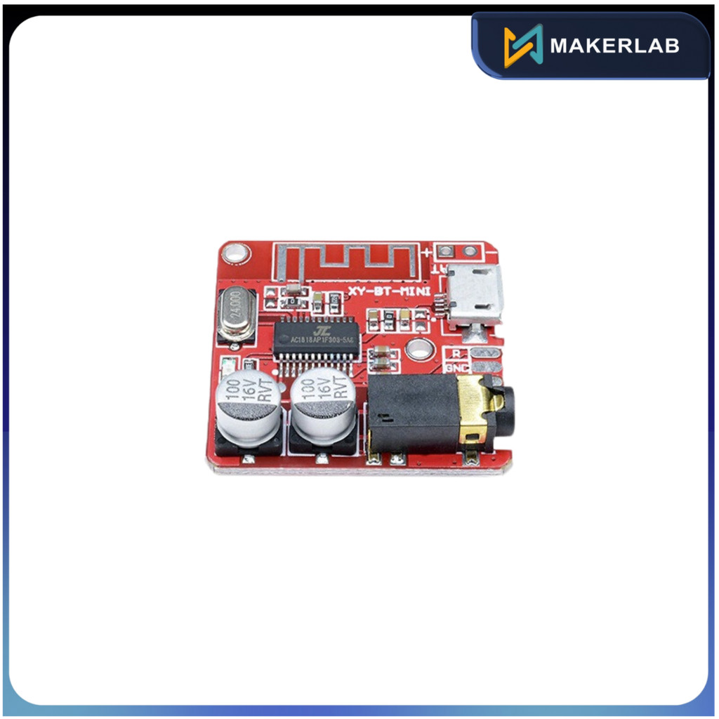 Red MP3 Bluetooth Speaker Amplifier Bluetooth 4.1 Circuit Board ...