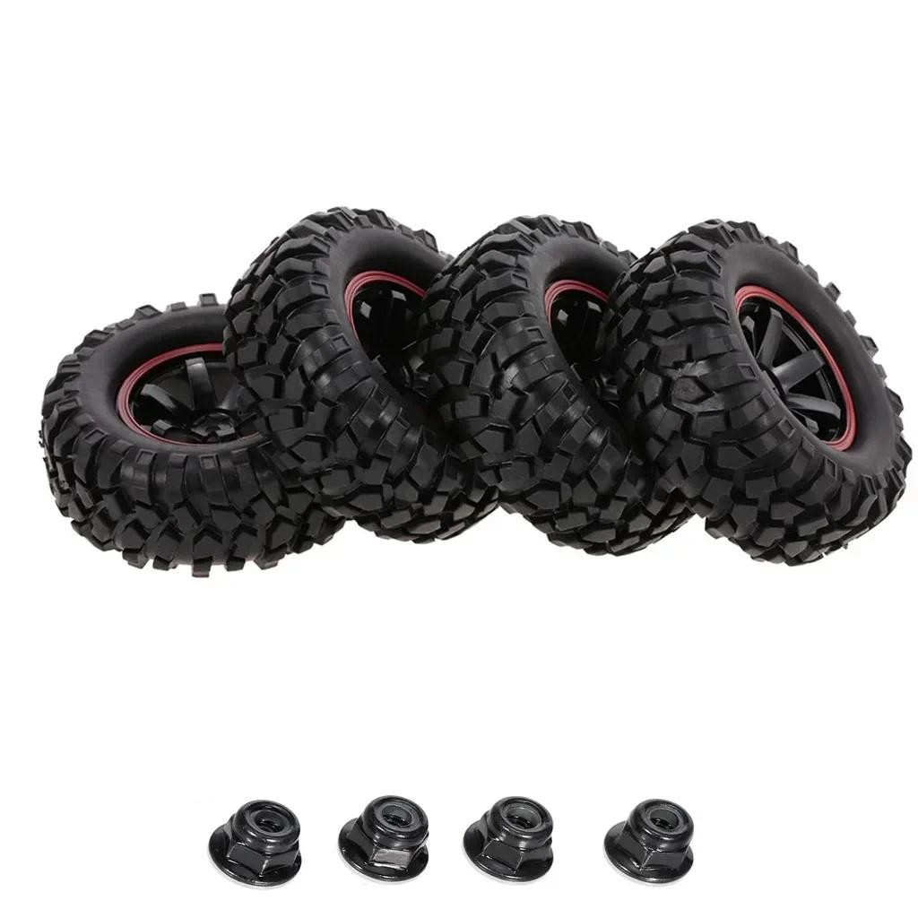 4PCS 1/10 1.9Inch Off Road Climb Rock Crawler Car Tires Super Soft 96MM