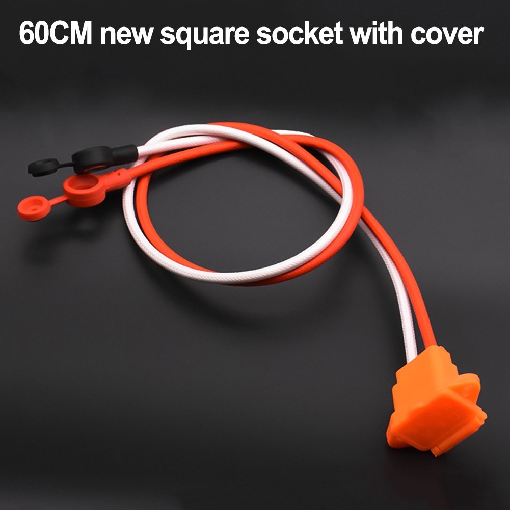 Double Layer Protection Electric Bike Charging Socket Charging Head ...