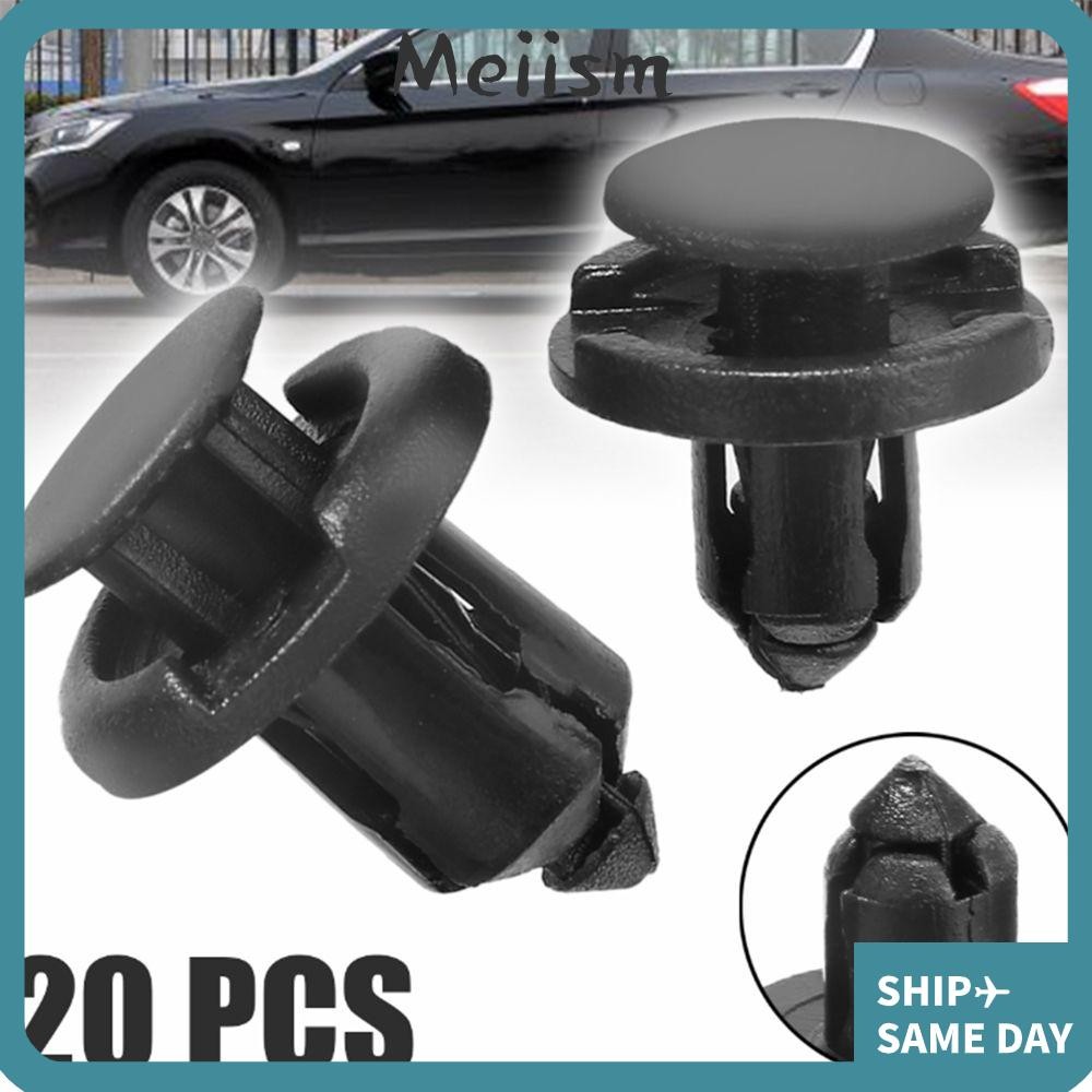 MEIISM 20Pcs Rivets Engine Cover Panel Clips Bumper Retainer | Shopee ...