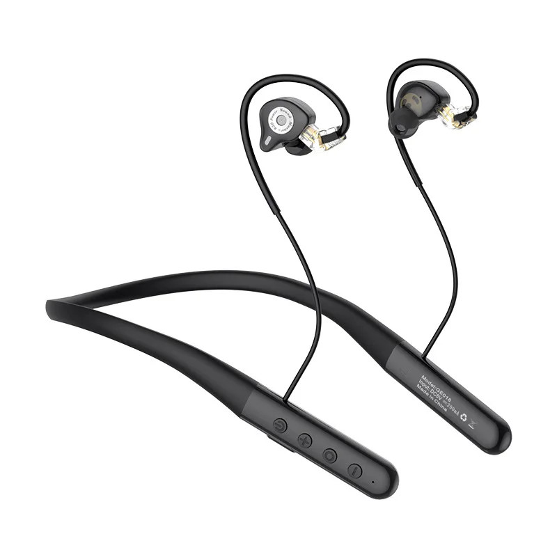 Earphones Bluetooth 5.4 Headphones Sport Earbuds Builtin Mic Neckband