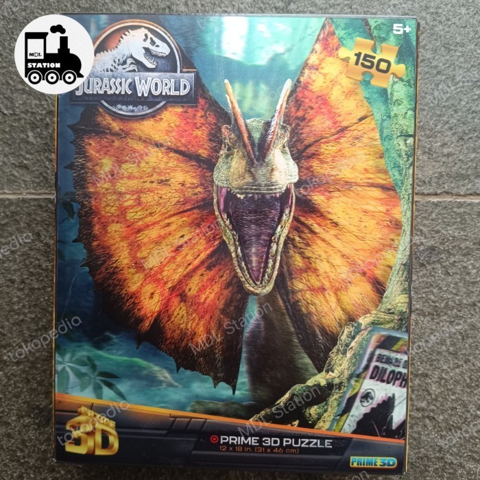 No99 Jurassic World - PRIME 3D Puzzle 150pcs (Dinosaur Puzzle) | Shopee ...