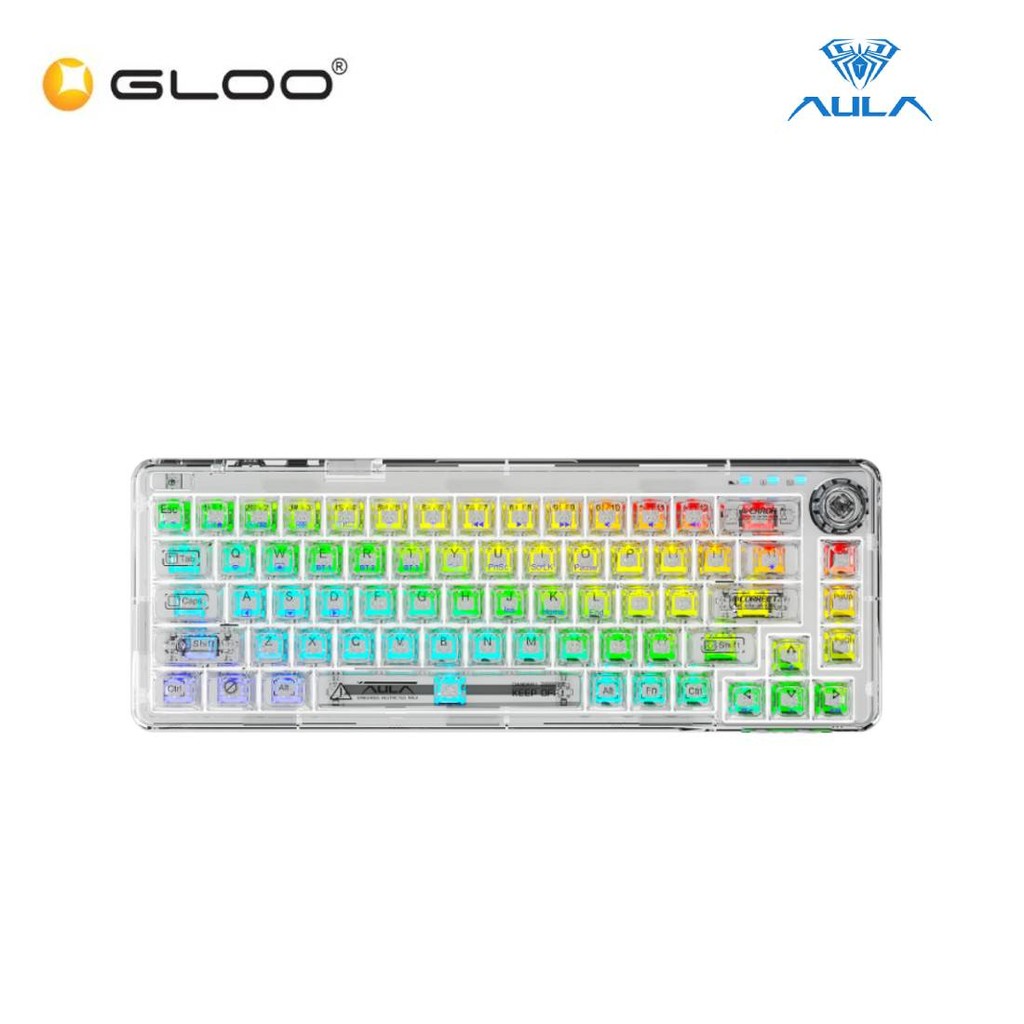 AULA F68 Wireless Mechanical Keyboard | Shopee Philippines