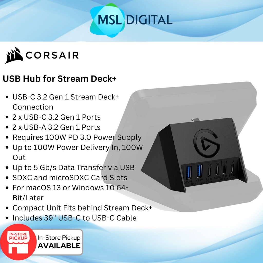 Elgato USB Hub for Stream Deck+ | Shopee Philippines