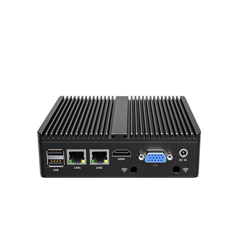 Double control J4125 quad-core mini host J1900 development X86 routing ...