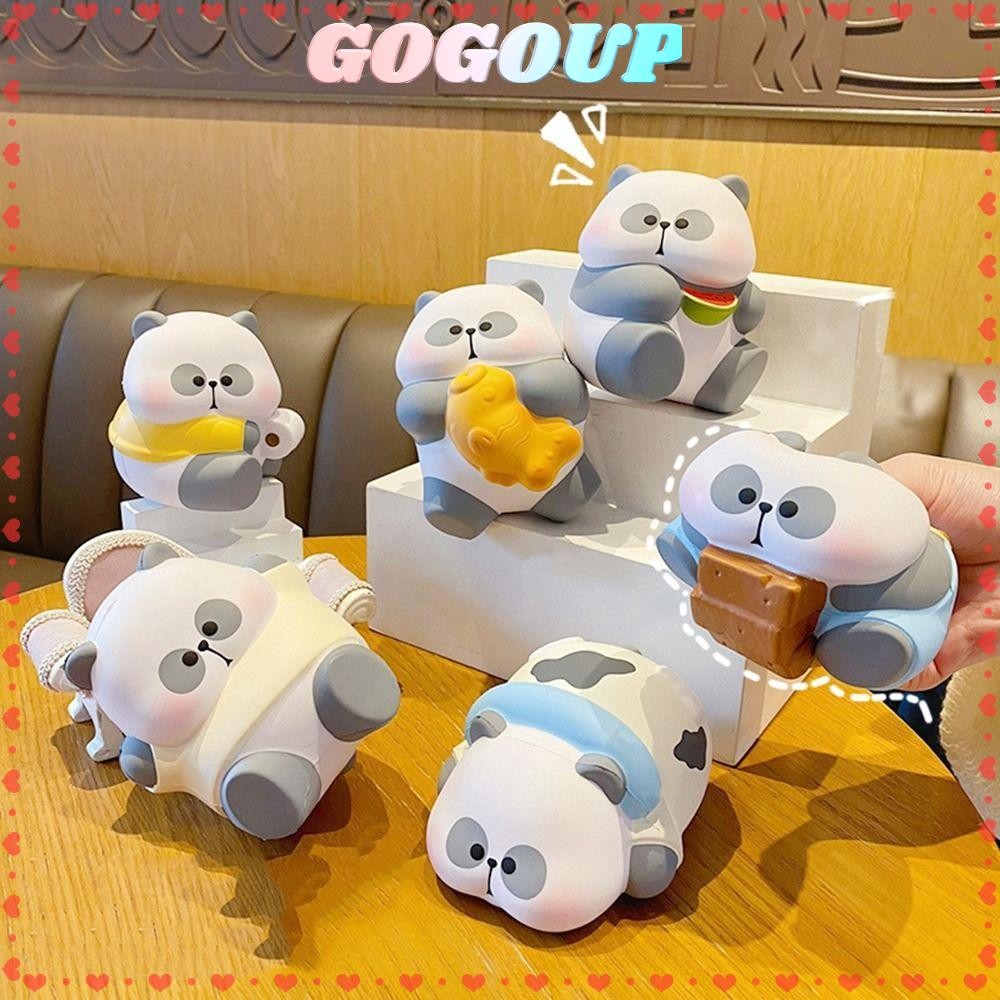 GOGOASDGRF Panda Decompression toy, Stress Relief Slow Rising Squeeze ...