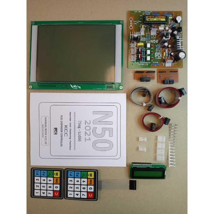 CPU PERTAMINI/POM MINI HDM N-50 AC LCD Keypad Membrane | Shopee Philippines
