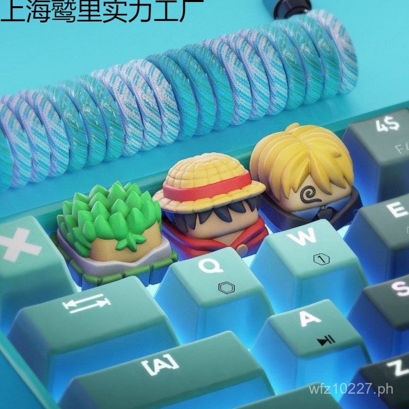 Colorful Creative Keycaps]Zoro Mechanical Keyboard One Piece[In Stock ...