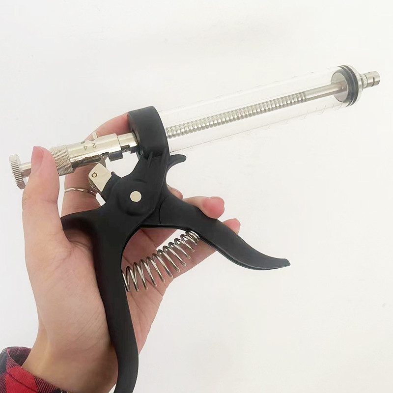1 Pcs Animal Continuous Syringe Revolver Plastic Handle Automatic ...