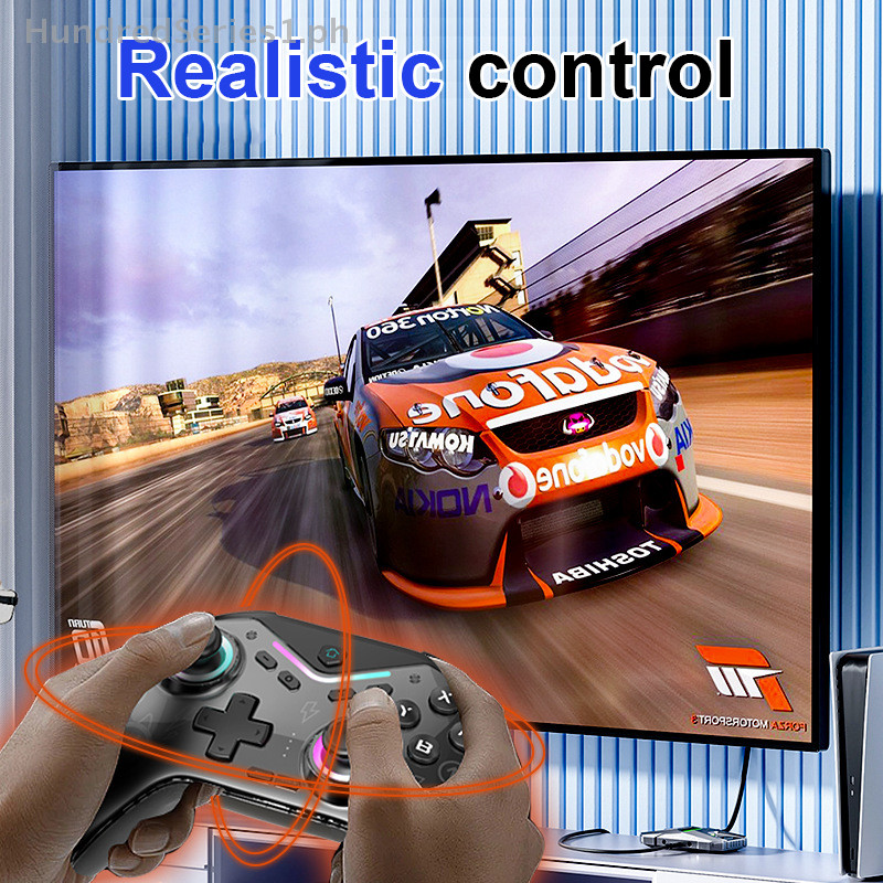 [HundredSeries] RGB Wireless Game Console Hall Joy Controller ...