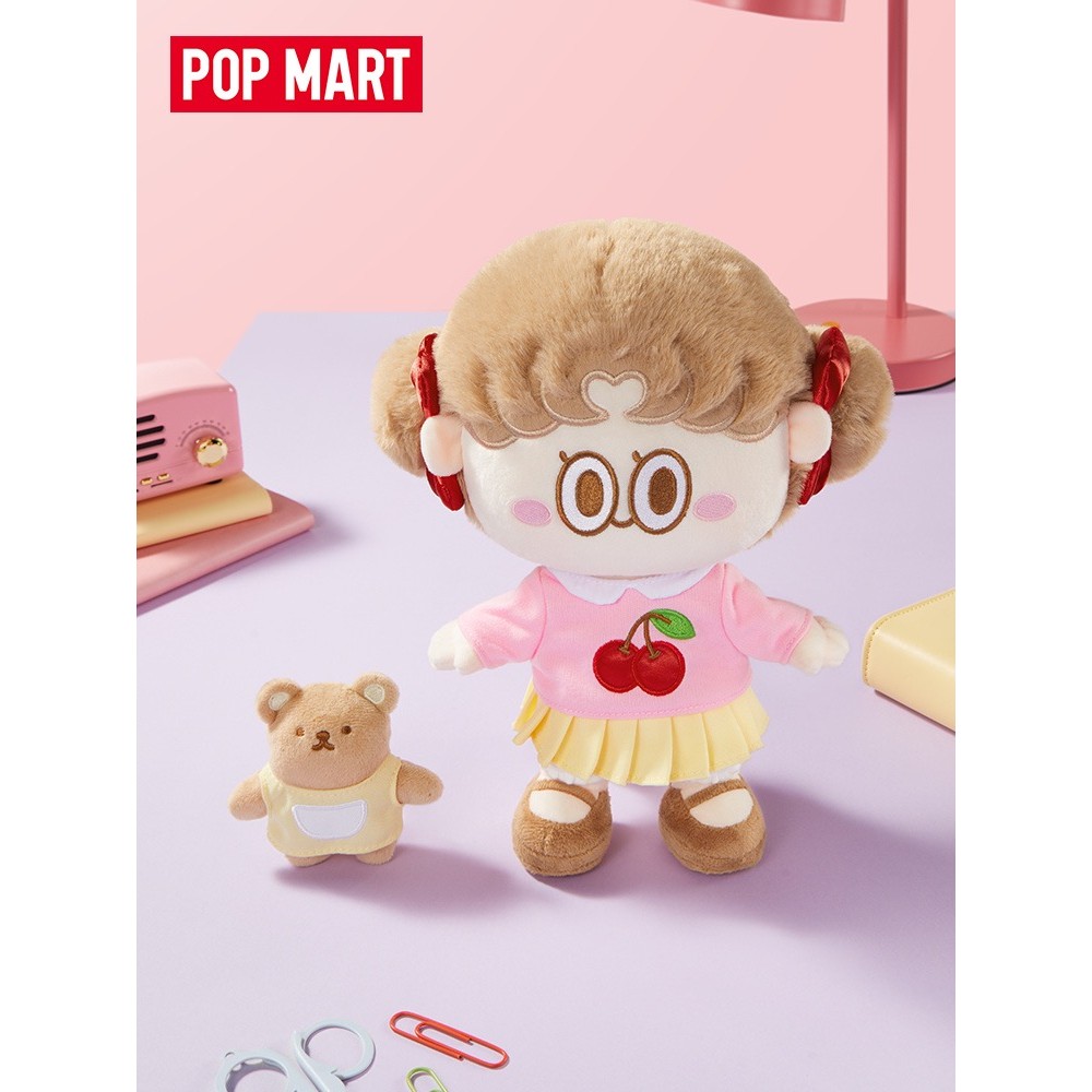P POPMART POPMART Standard Love Dance Working Daily Series Plush Doll ...