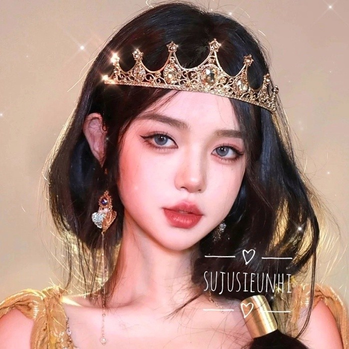 Princess crown with alternating wavy round face | Shopee Philippines