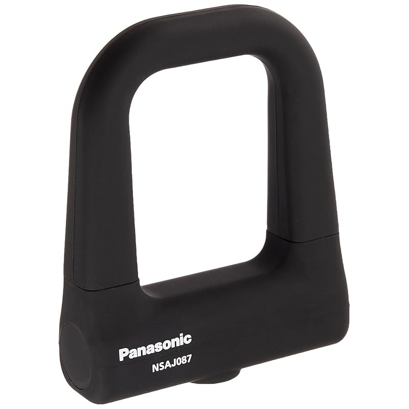 Panasonic Mini U-lock Silicon Cover with W Dimple Key, Bicycle, Black ...