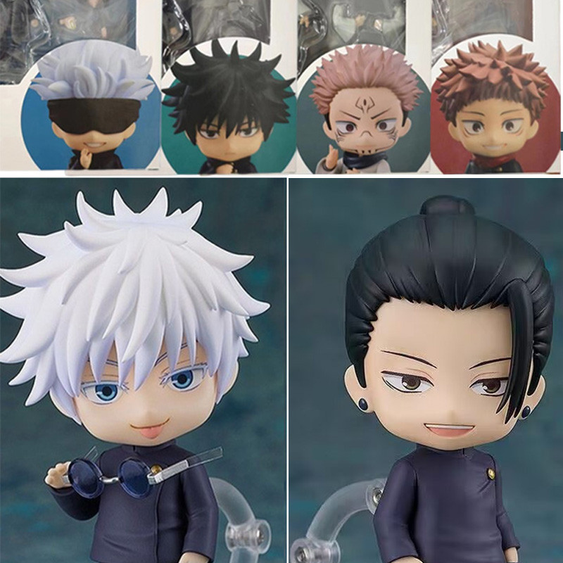 Zhongkaihua JJK Anime Figure Gojo E Geto – Mini Statue Look Up In PVC 10 Cm – Set Da Collezione - 2