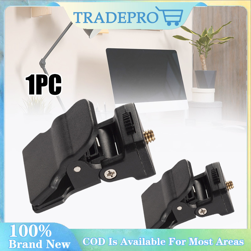 Mini Fill Light Clip Camera Flash Holder 1/4 Screw Phone Tripod Tablet ...