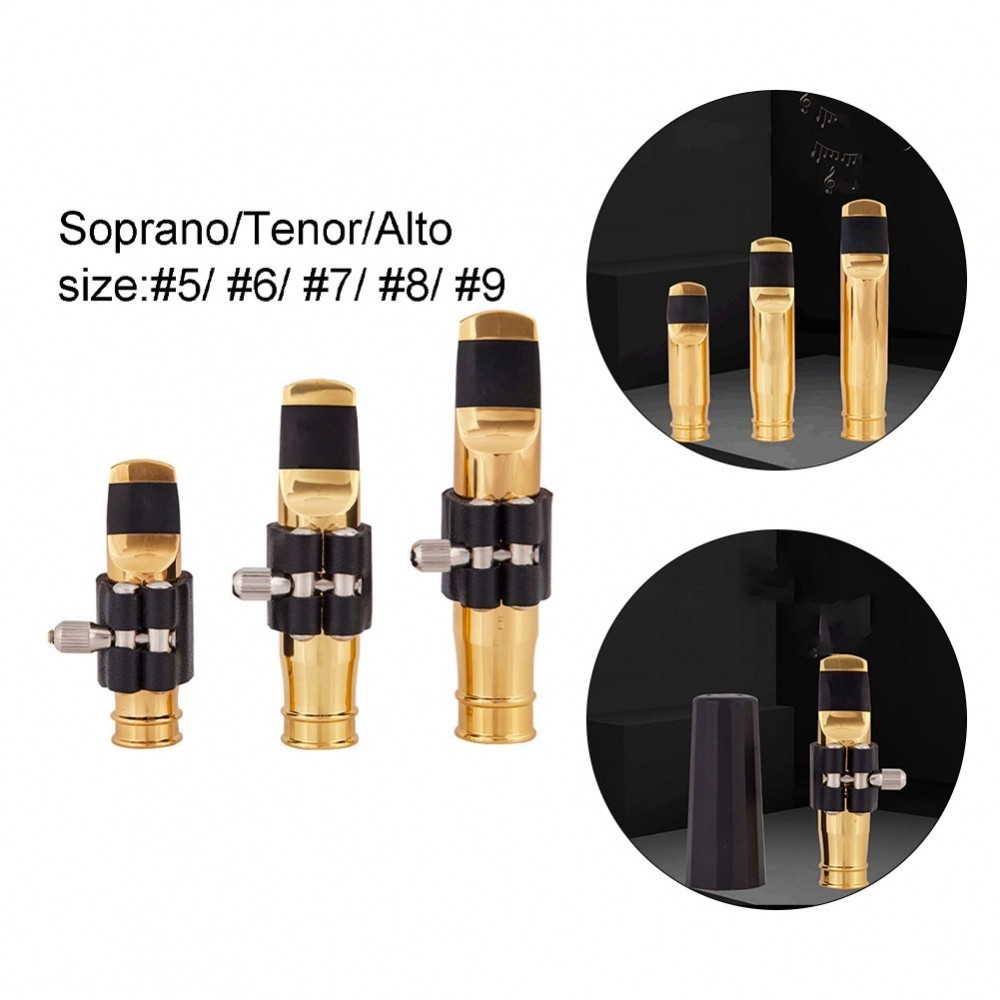 For Tenor Soprano Alto Sax Metal Mouthpiece Sizes 56789 Optimal Sound