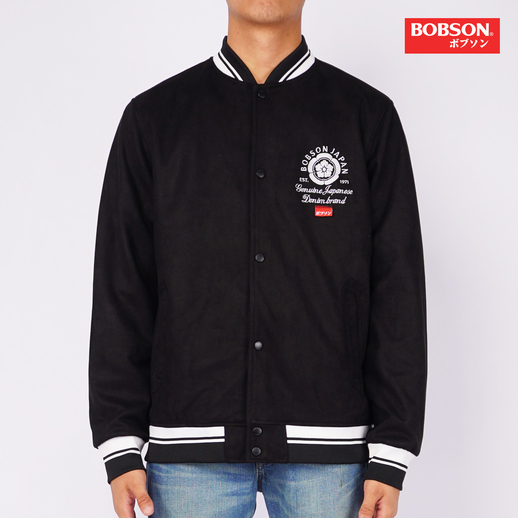 Bobson Japanese Men's Basic Jacket Regular Fit 131670 (Black) | Shopee ...