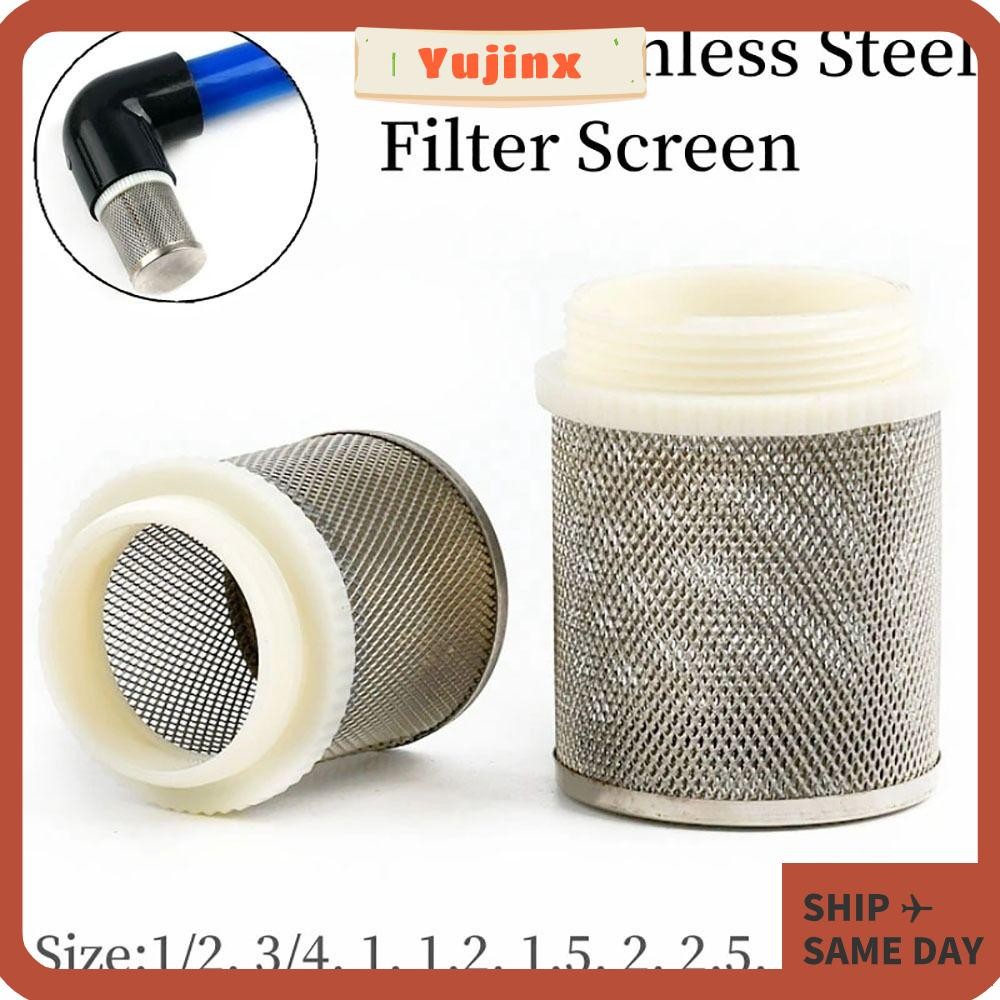 YUJINX 1Pcs Hose Filter, Water Pump Fitting 304 Stainless Steel Mesh