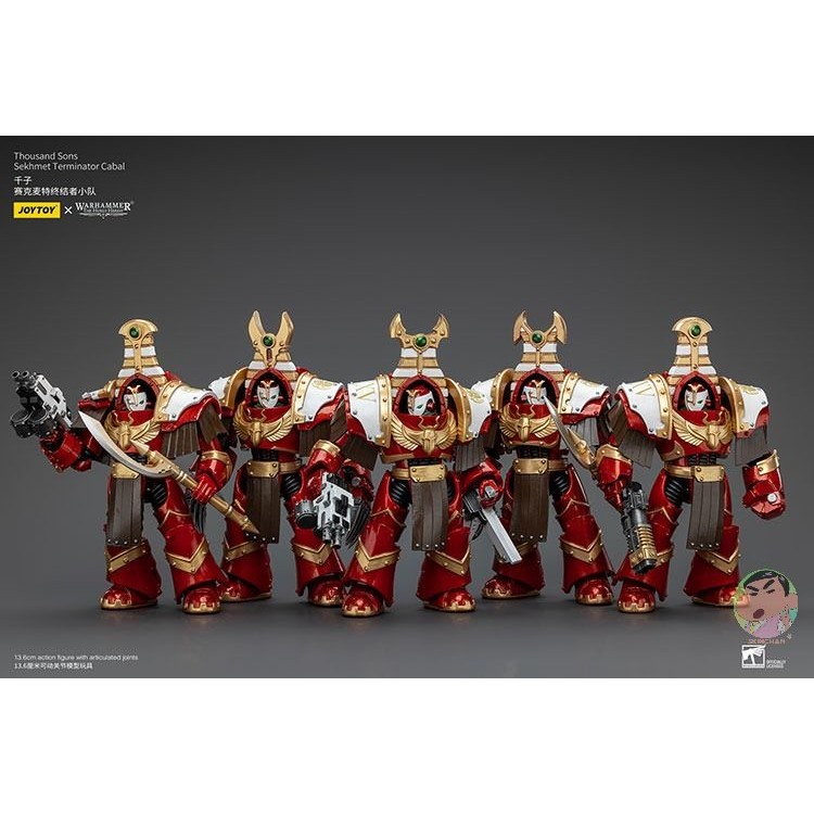 JOYTOY Warhammer 40K Thousand Sons Sekhmet Terminator Cabal Action ...