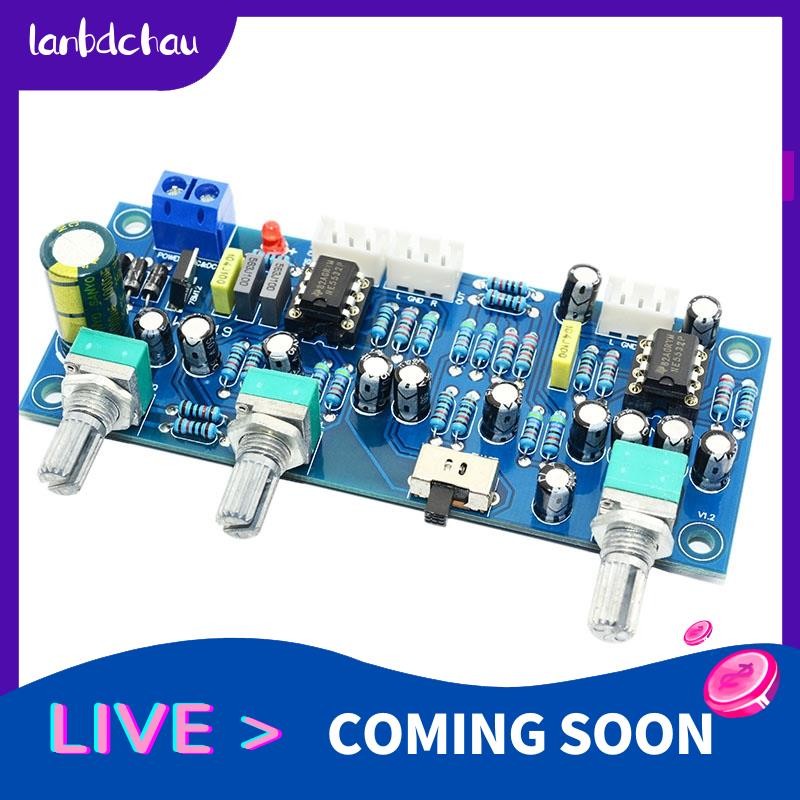 2.1 Channel Subwoofer Preamp Board Low Pass Filter PreAmp Amplifier