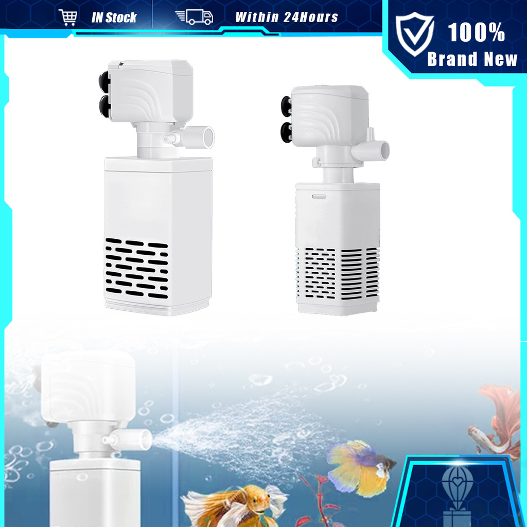 3 In 1 3.5W/4W/6W/15W Mini Filter For Aquarium Aquarium Filter Pump ...