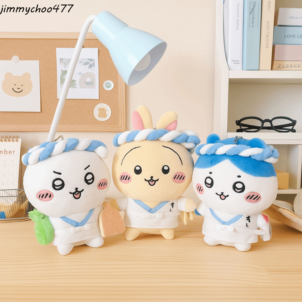 JIMMYCHOO Plush Chiikawa Keychain, Momonga Kurimanjyu Chiikawa Plushies ...