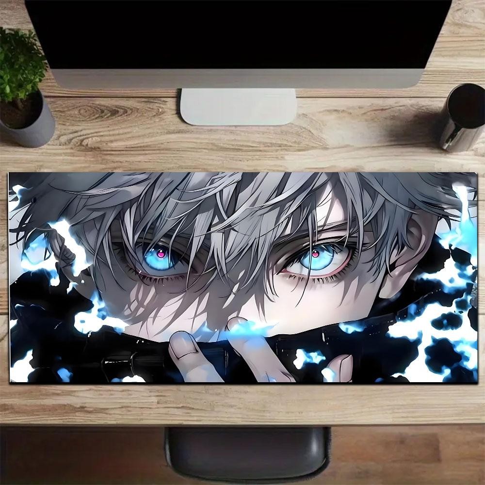Gojo Satoru Game Mouse Pad Non-Slip Computer Extended Mouse Pad Large ...